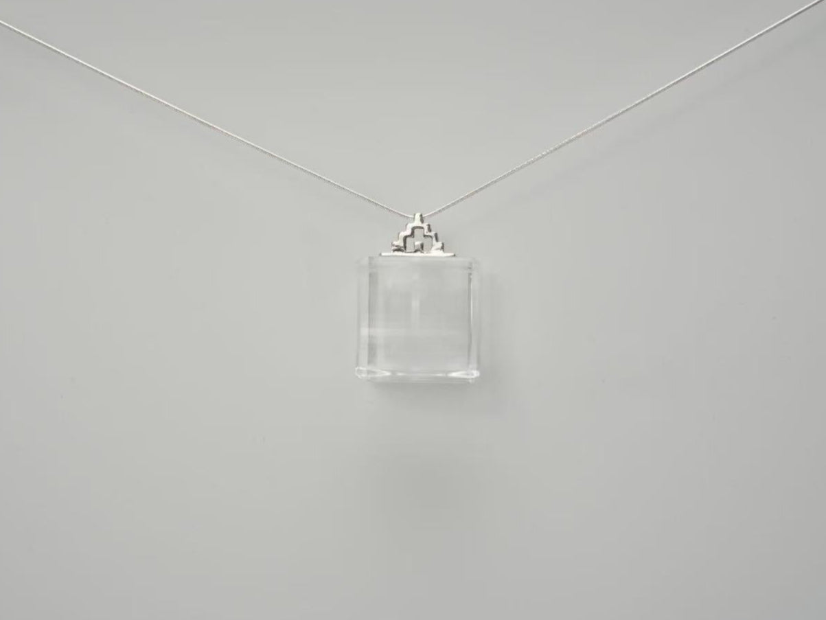 Pixel Crystal Necklace/Keychain